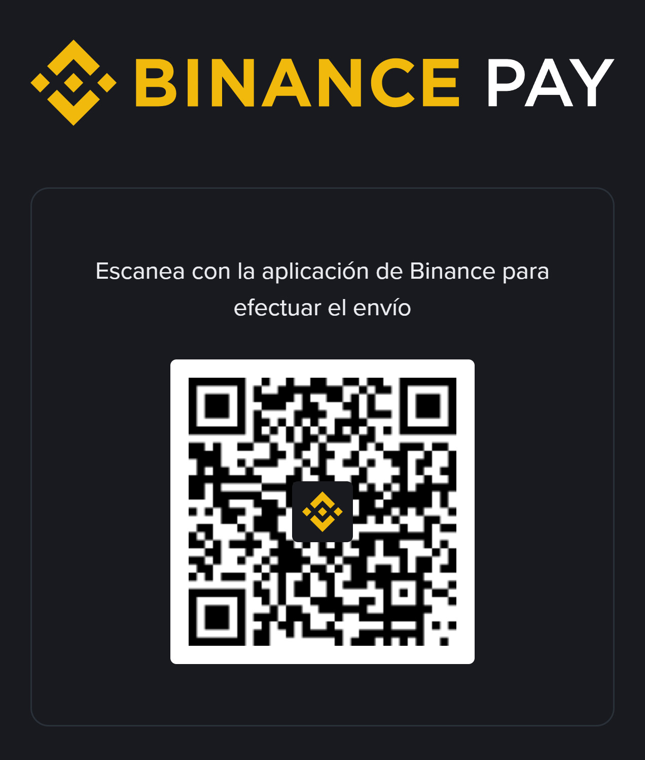 Binance QR Code