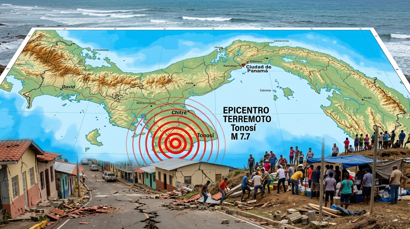 Terremoto 7.7 en Tonosí: lo que viví